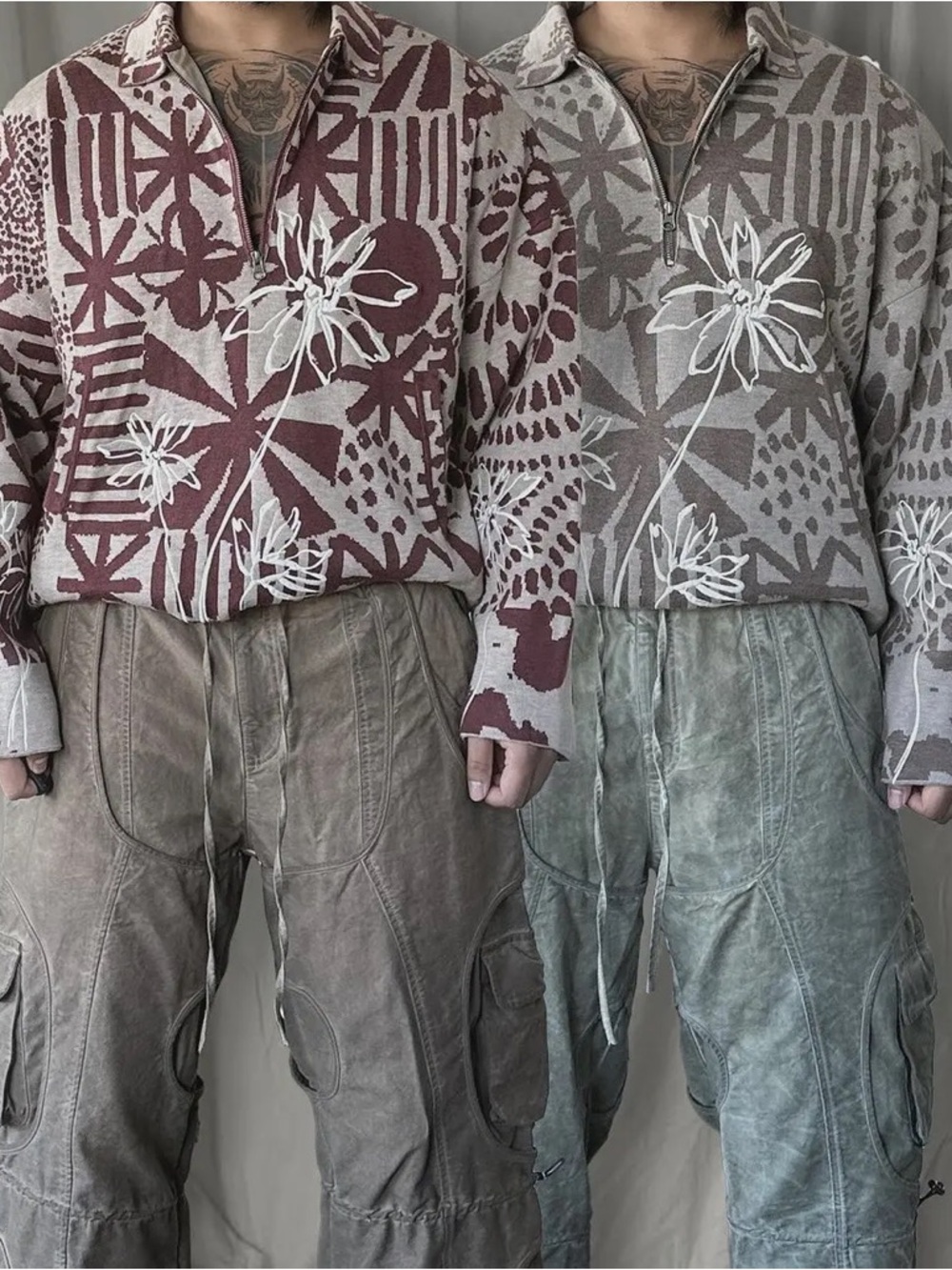 Saalt Studio Cedar Quarter Zip Men’s XXL Elevated Knit Pullover